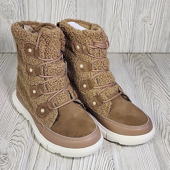 Sorel Explorer II Joan Cozy Boot Delta/Fawn Womens Size 7 NEW - Picture 13 of 16
